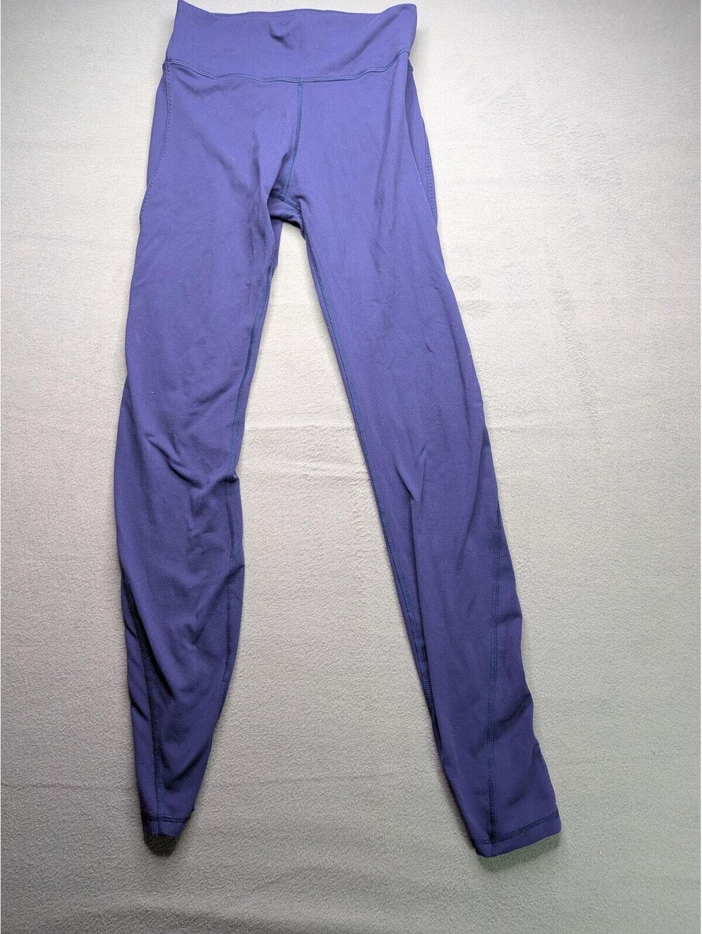 Lululemon Leggings Womens 6 Purple High Waist Lattice Ankle Yoga Gym Workout